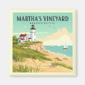 Martha's Vineyard Massachusetts Magneet (Voorkant)