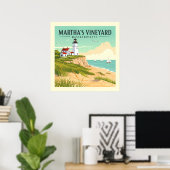  Martha's Vineyard Massachusetts Poster (Thuiskantoor)