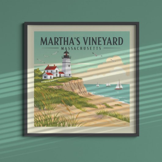  Martha's Vineyard Massachusetts Poster