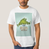 Martha's vineyard Massachusetts reisposter T-shirt (Voorkant)