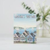 Martha's Vineyard Massachusetts Reizen Briefkaart (Staand voorkant)