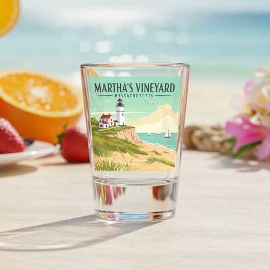  Martha's Vineyard Massachusetts Shot Glas