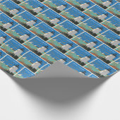 Martha's Vineyard, Massachusetts | Vuurtoren Cadeaupapier (Hoek)