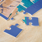 Martha's Vineyard Massachusetts Vuurtoren Reizen Legpuzzel (Zijkant)