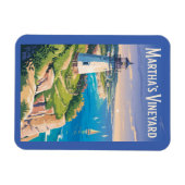 Martha's Vineyard Massachusetts Vuurtoren Reizen Magneet (Horizontaal)