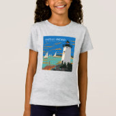 Martha's Vineyard, Massachusetts | Vuurtoren T-shirt (Voorkant)
