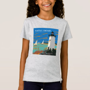 Martha's Vineyard, Massachusetts   Vuurtoren T-shirt