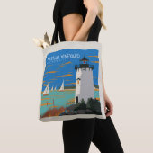 Martha's Vineyard, Massachusetts | Vuurtoren Tote Bag (Dichtbij)