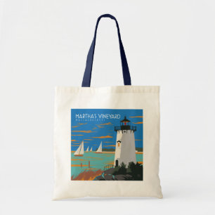 Martha's Vineyard, Massachusetts   Vuurtoren Tote Bag
