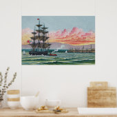 Martha's Vineyard Medium Poster (Keuken)