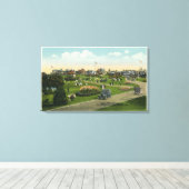 Martha's Vineyard, Ocean Park Uitzicht Canvas Afdruk (Insitu (Houten vloer))