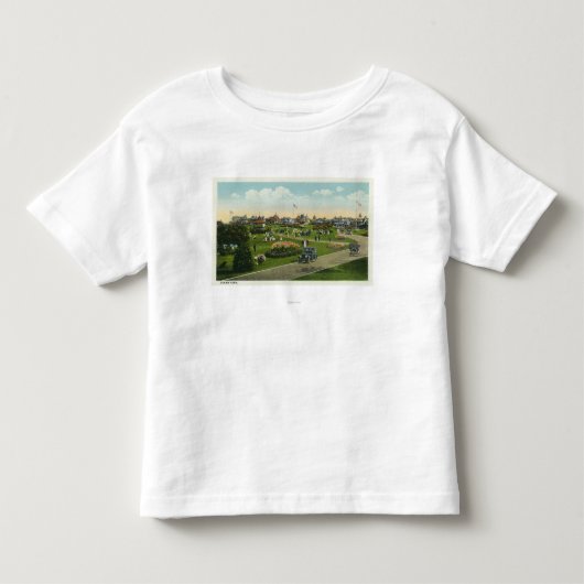 Martha's Vineyard, Ocean Park Uitzicht Kinder Shirts (Voorkant)