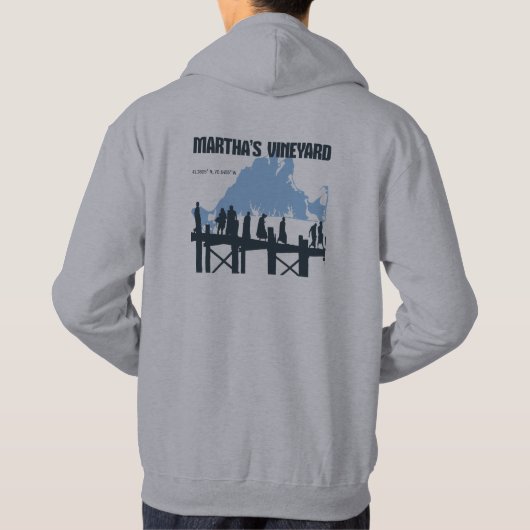 MARTHA'S VINEYARD Pier Hoodie (Achterkant)