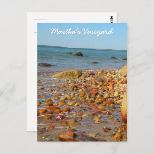 Martha's Vineyard Post Card Briefkaart (Voorkant / Achterkant)