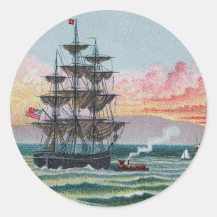 Martha's Vineyard Ronde Sticker