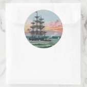 Martha's Vineyard Ronde Sticker (Tas)