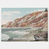 Martha's Vineyard Scene met Strand Magneet (Voorkant)