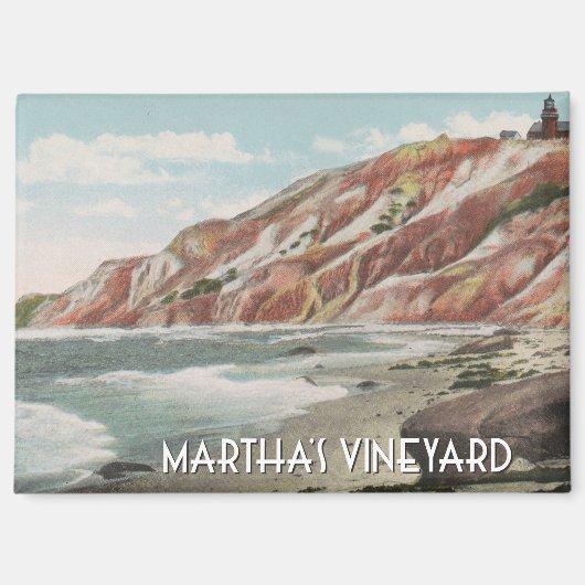 Martha's Vineyard  Scene met Strand Magneet (Voorkant)