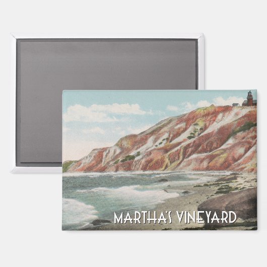Martha's Vineyard Scene met Strand Magneet (Voorkant / Achterkant)