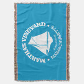 Martha's Vineyard (sloep) Deken (Voorkant Verticaal)