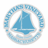 Martha's Vineyard (sloep) Sticker (Voorkant)