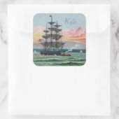 Martha's Vineyard Square Stickers (Tas)