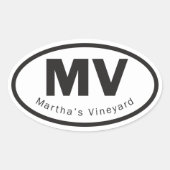 Martha's Vineyard sticker (Voorkant)