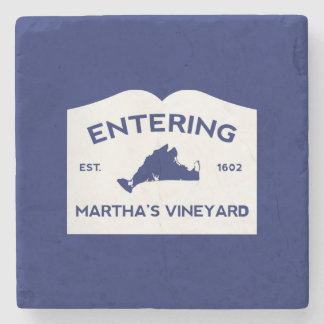 Martha's Vineyard Stone Coaster Stenen Onderzetter