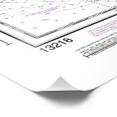 Martha's Vineyard to Block Island Nautische kaart Foto Afdruk (Hoek)