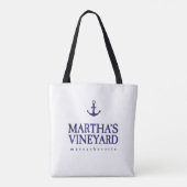 Martha's Vineyard Tote Bag (Achterkant)