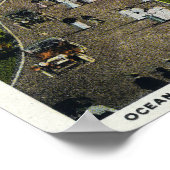 Martha's Vineyard, Uitzicht van de lucht van Ocean Poster (Hoek)