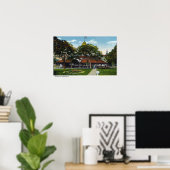 Martha's Vineyard, Uitzicht van Methodist Poster (Thuiskantoor)