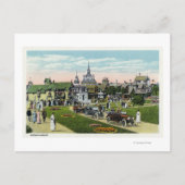 Martha's Vineyard, Uitzicht van Ocean Avenue Briefkaart (Voorkant)