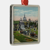 Martha's Vineyard, Uitzicht van Ocean Avenue Metalen Ornament (Rechts)