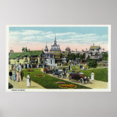 Martha's Vineyard, Uitzicht van Ocean Avenue Poster (Voorkant)