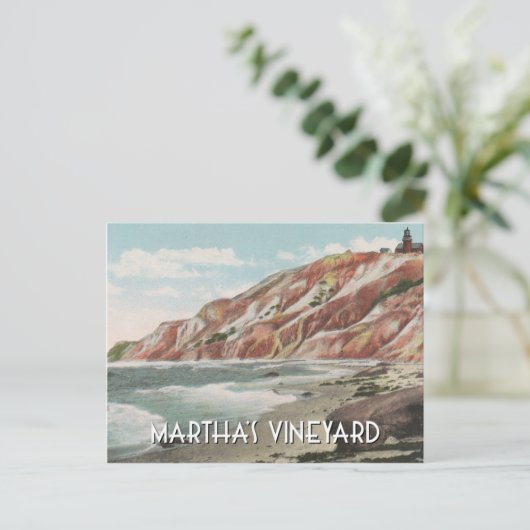 Martha's Vineyard vintage Briefkaart (Staand voorkant)