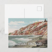 Martha's Vineyard vintage Briefkaart (Voorkant / Achterkant)