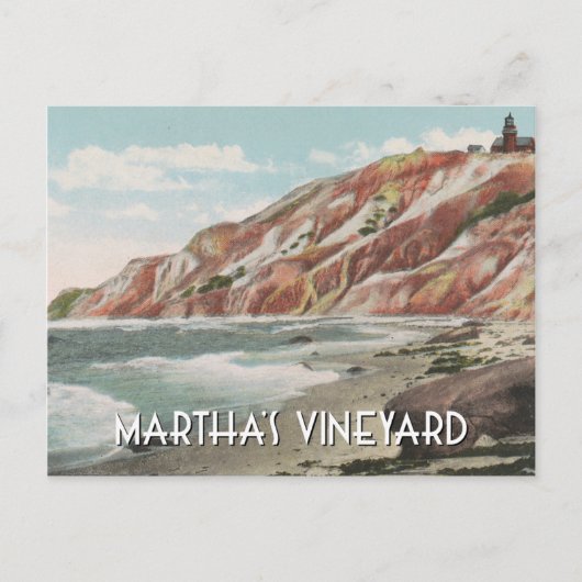 Martha's Vineyard vintage Briefkaart (Voorkant)