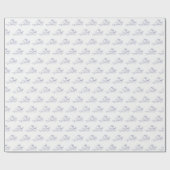 Martha's Vineyard Vintage Kaart #1 Navyblauw Cadeaupapier (Vlak)