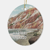 Martha's Vineyard vintage Keramisch Ornament (Links)