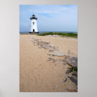 Martha's Vineyard vuurtoren Poster