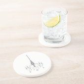 Martha's Vineyard Wedding Studio's Logo Onderzette Zandsteen Onderzetter (Zijkant)