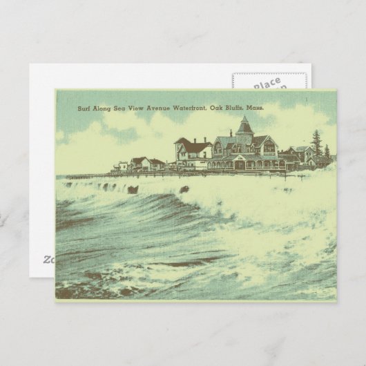 Martha's Vineyard Zee Briefkaart (Voorkant / Achterkant)