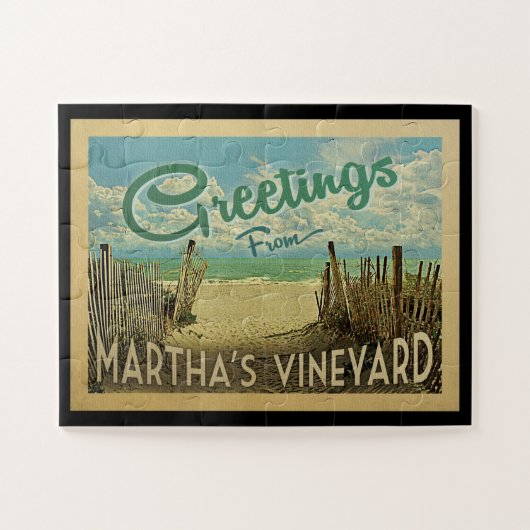 Martha's Vintage Travel Legpuzzel (Horizontaal)