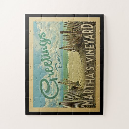 Martha's Vintage Travel Legpuzzel (Verticaal)