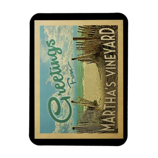 Martha's Vintage Travel Magneet (Verticaal)