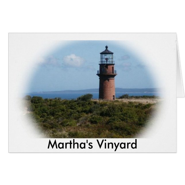 Martha's Vinyard Light House (Voorkant Horizontaal)