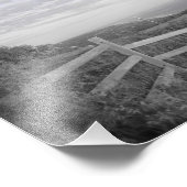 Martha's wijngaard in zwart-wit foto afdruk (Hoek)