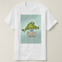 Martha's wijngaard Massachusetts reisposter