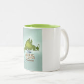 Martha's wijngaard Massachusetts reisposter Tweekleurige Koffiemok (Voorkant rechts)